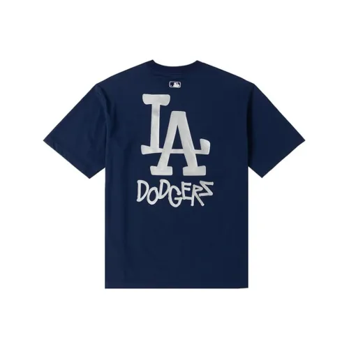 MLB Los Angeles Dodgers Темно-синяя унисекс футболка