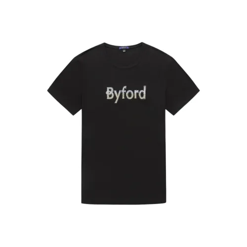 Byford Черные Мужские T-Рубашки