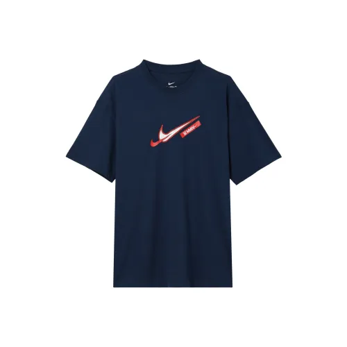 Nike Темно-синие мужские футболки T-Shirt