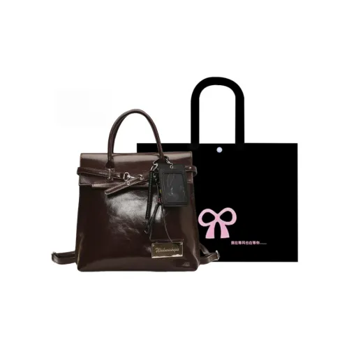 HACIN ПУ (полиуретан) Рюкзак Женские Черный Кофейный