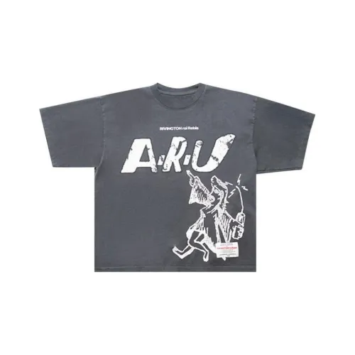 RIVINGTON Roi Rebis T Рубашка Мужская Серого цвета