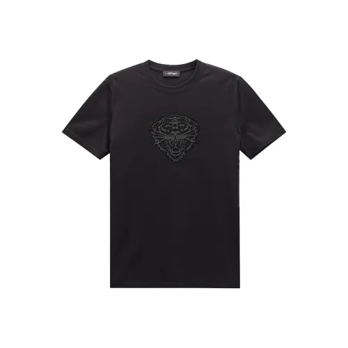 Ed Hardy SS25 Короткий рукав T-рубашки Мужской Черный