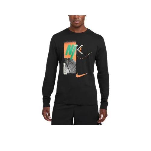 Nike Мужские черные футболки