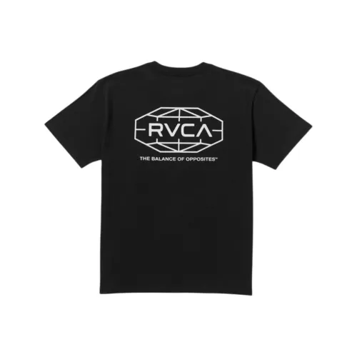 RVCA Мужская Черная T-Рубашка