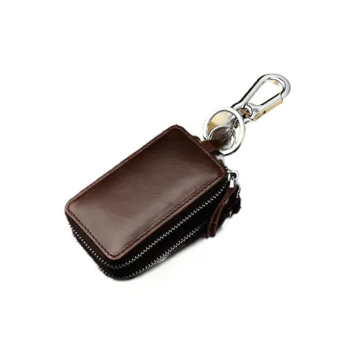 OUZIHUANG Первый слой восковая кожа Key Pouch стандартный унисекс многоцветный