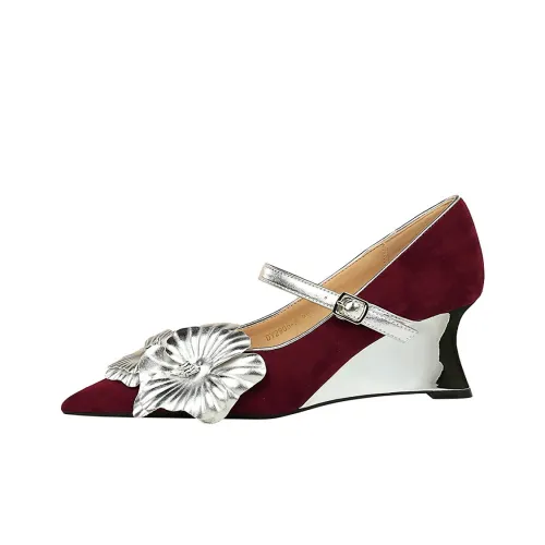 QITUMAUL Нестандартный каблук Mary Jane Женские обувь