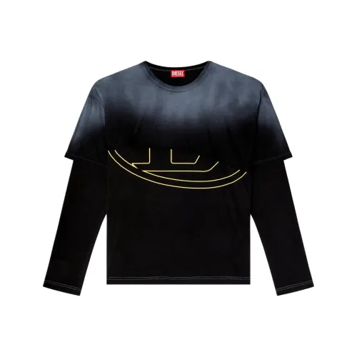 DIESEL FW24 T Рубашка Мужская Черная