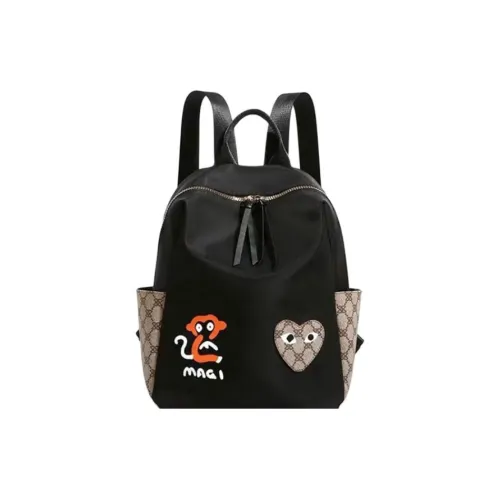 VIHUS Oxford Рюкзак Большой Унисекс Черный Army Зеленый