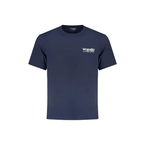 WRANGLER Мужские синие футболки