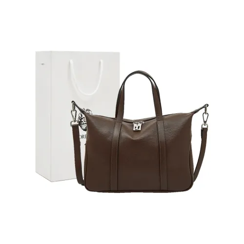 Old Man's Head Растительное дубление Коровья кожа Сумка через плечо Стандартная Женская Черный Кофейный Коричневый