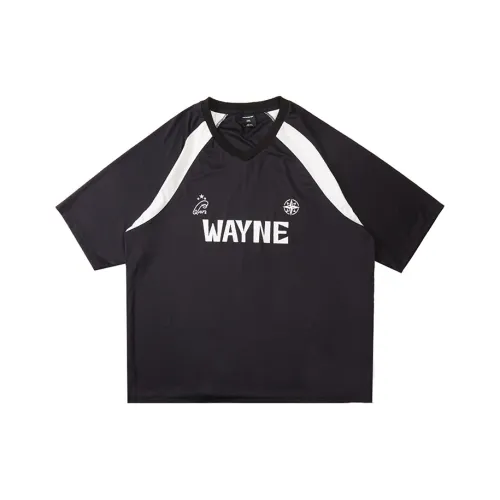 WAYNEXZAVIER Черные Мужские T-Рубашки