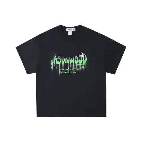 JASONWOOD Черная унисекс футболка