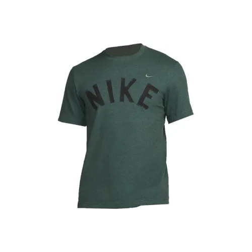 Nike T-Shirt Мужская Винтаж Зеленый