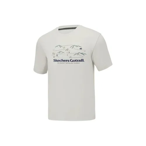 Skechers Sports Life Collection Full Moon Серый/00KV Унисекс T-рубашки