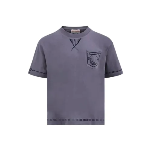TRUE RELIGION SS24 T Рубашка Унисекс Серый