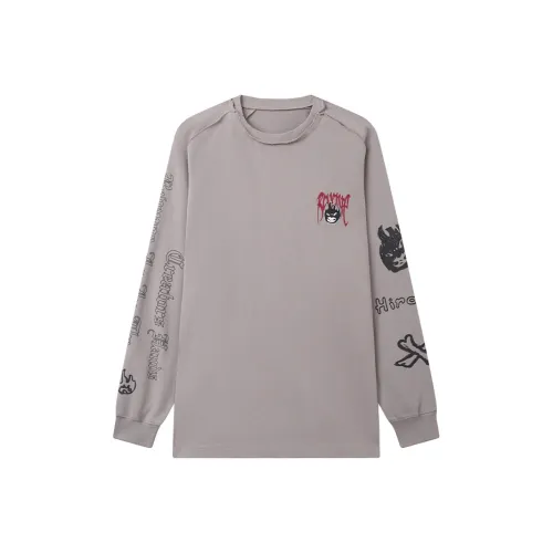 REVENGE x Hirono T-Shirt Унисекс Light Gray