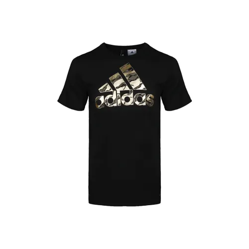Adidas Bos Фольга CAMO T Рубашка Мужская Черная