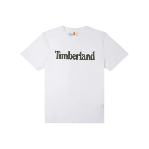 Timberland SS25 T Рубашка Мужская Белая