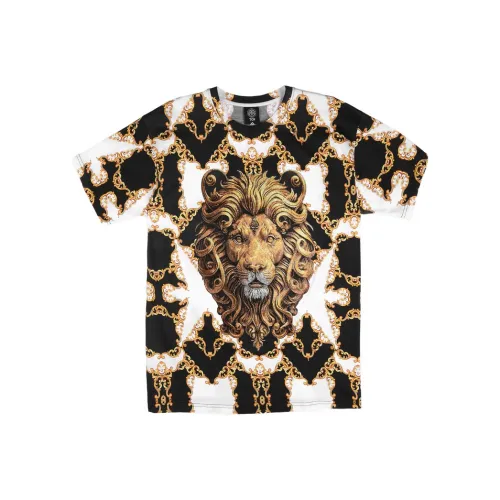 TCH T-Shirt Унисекс Черный с золотым логотипом на подкладке