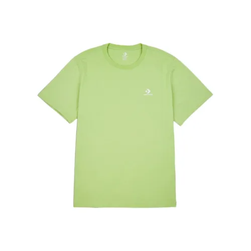 Конверс GO TO Embroidered Star Chevron T-Shirt Унисекс Ярко-зеленый