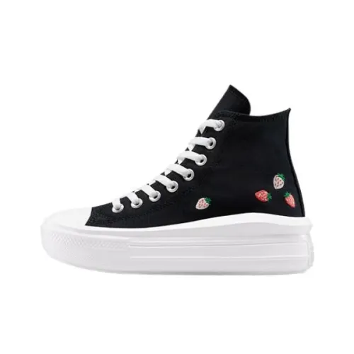 Converse Chuck Taylor All Star High Топ Кеды Женские Черные Красные
