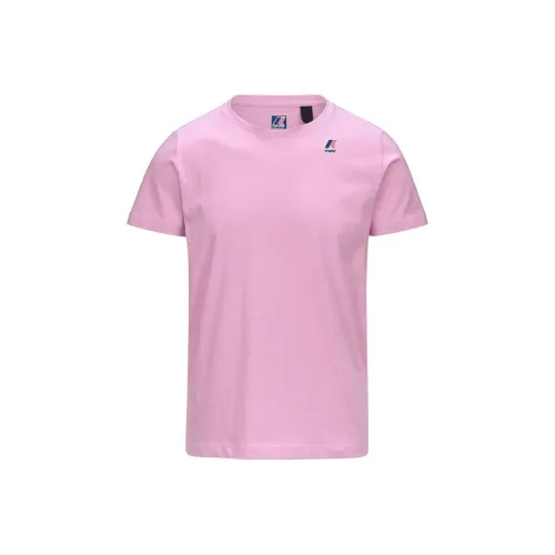 K WAY T-Shirt Унисекс Light Pink