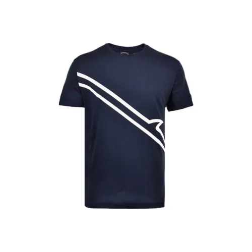 Paul Shark Yachting T-Shirt Мужская Темно-Синяя