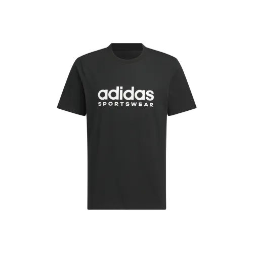 Adidas Черная Унисекс Футболка