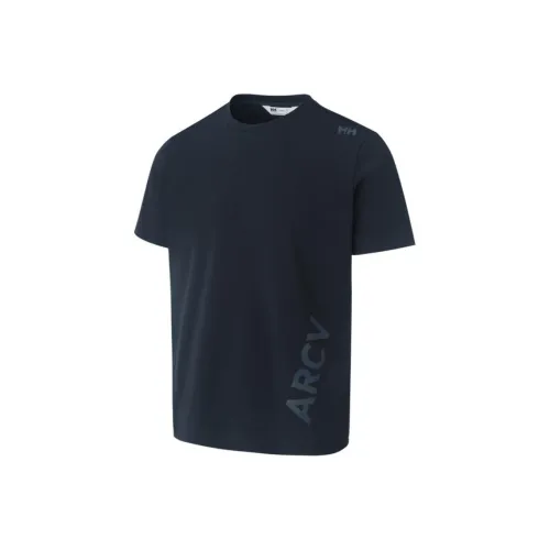 HELLY HANSEN Темно-синие мужские футболки T