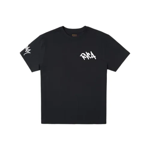 RVCA Мужская Черная T-Рубашка