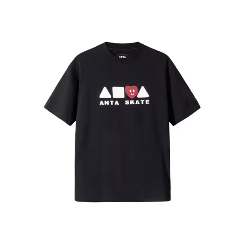 ANTA Life Collection Sports Life Collection T-Shirt Унисекс Основной черный