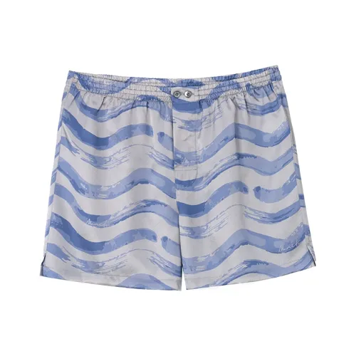 MANITO Wave Blue Men's Pajama Pants