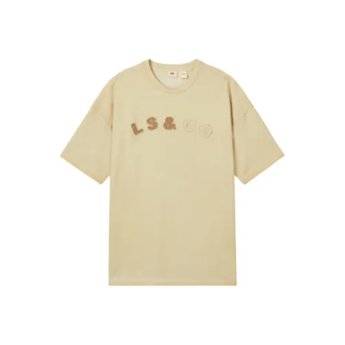 Levi's SS25 T-Shirt Мужской Светло-Коричневый