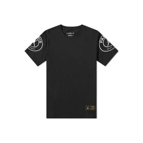 Джордан Черные Мужские T-Рубашки