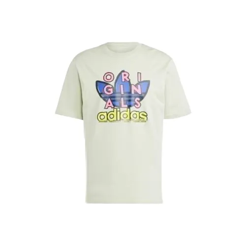 Adidas TRAINING SUPPLY Короткий рукав Tee T-рубашка Мужская Halo Зеленая
