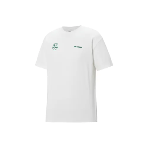 SALOMON x YAOMIAO LIANMINGKUAN FW24 T-Shirt Унисекс Белый