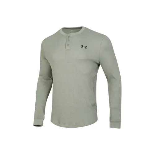 Under Armour Светло-зеленые Мужские T-рубашки
