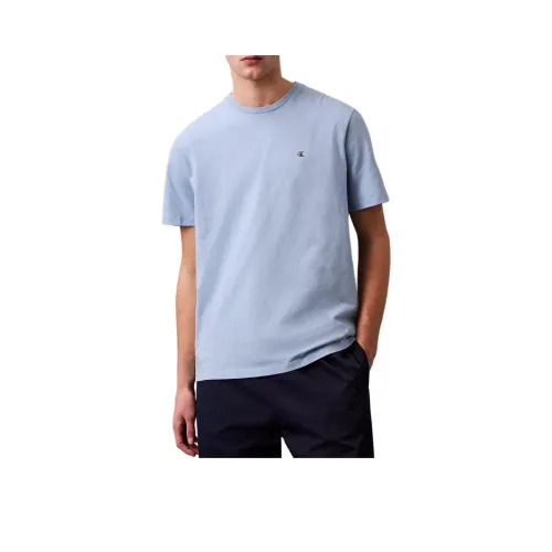 Calvin Klein T-Shirt Мужской Небесно-Синий