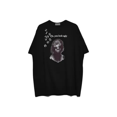 Yohji Yamamoto Черный Унисекс T-рубашки