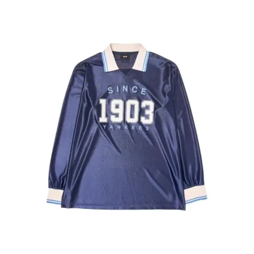 MLB Морской синий Унисекс Футболка