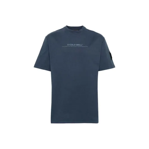 A COLD WALL* T-Shirt Мужской Морской Синий