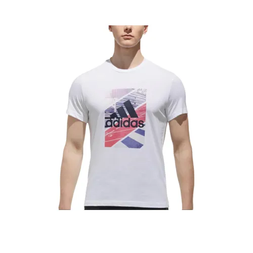 Adidas GFX T PHOTO T Рубашка Мужская Белая
