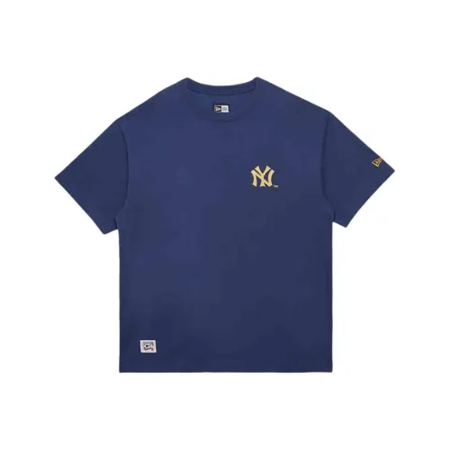 New Era x MLB Base Logo New York Yankees FW24 T-Shirt Unisex Темно-синий