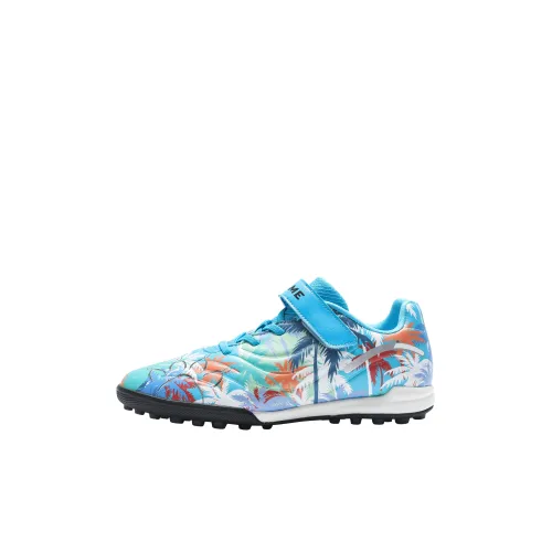 KELME Master 2,0 Противоскользящие Устойчивые к истиранию Низкие Футбольные бутсы Белый Многоцветный Детские