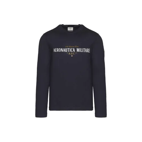 AERONAUTICA MILITARE Темно-синие мужские футболки T