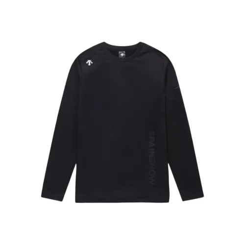 DESCENTE SKI Series T-Shirt Унисекс Черный