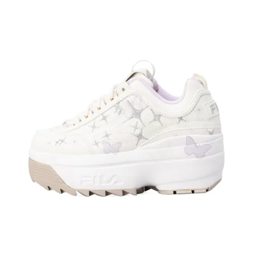 FILA Disruptor 2 Low Топ Повседневная обувь Женская Белая