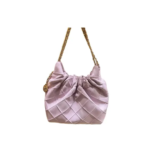 TORY BURCH Fleming Sheepskin One Shoulder Bag Mini Women's Light Purple