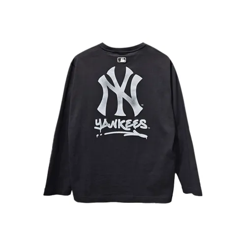 MLB Base Logo New York Yankees T-Shirt Unisex Black