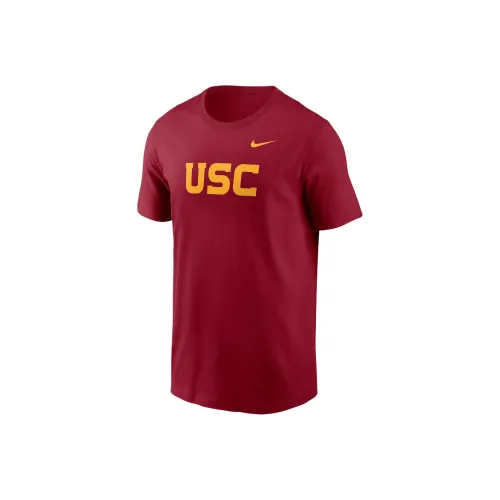 nike USCCollege Trojans Primetime Wordmark T-Shirt Мужской Красный